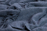 Arm Chairs & Recliners: Oxford Throw - Merino Wool Blend - Navy