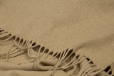 Arm Chairs & Recliners: Paddington Throw - Fine Wool Blend - Camel