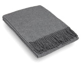 Arm Chairs & Recliners: Paddington Throw - Fine Wool Blend - Slate