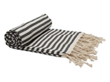 Beach Towels: PORTSEA TURKISH COTTON TOWEL - MIDNIGHT
