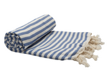 Beach Towels: PORTSEA TURKISH COTTON TOWEL - DENIM