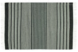 Aprons: Richmond Throw - Reclaimed Wool Blend - Monochrome