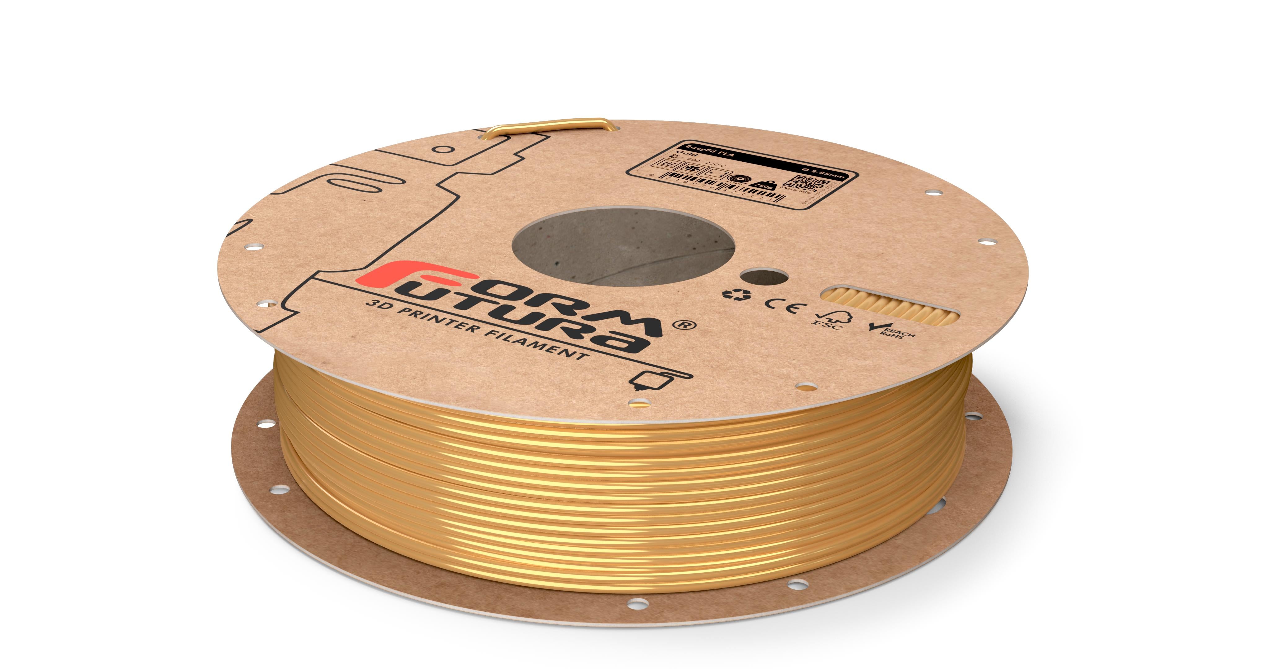 Kitchen & Bathroom DIY: PLA Filament EasyFil PLA 2.85mm Gold 750 gram 3D Printer Filament