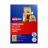 Automotive Repair & Speciality Tools: AVERY Label Rect Brn L7110 Pack of 270