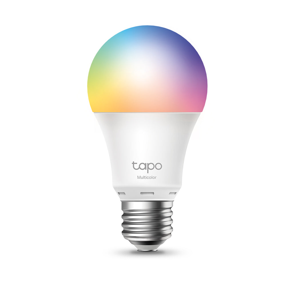 Light Bulbs: TP-Link Tapo L530E Smart Wi-Fi Light Bulb, Edison Fitting, Multicolour (B22 / E27), No Hub Required, Voice Control, Schedule & Timer, 60W