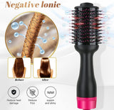 Hair Styling Tools: Hot Air One-Step Hair Dryer Negative Ion Anti-Frizz Blowout for Drying,Straightening, Curling and Volumizer (AU Plug)