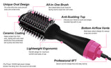 Hair Styling Tools: Hot Air One-Step Hair Dryer Negative Ion Anti-Frizz Blowout for Drying,Straightening, Curling and Volumizer (AU Plug)