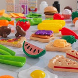 Dining Set: Tasty Treats Play Food Set for kids (115 pcs)