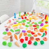 Dining Set: Tasty Treats Play Food Set for kids (115 pcs)