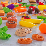 Dining Set: Tasty Treats Play Food Set for kids (115 pcs)