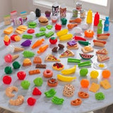 Dining Set: Tasty Treats Play Food Set for kids (115 pcs)