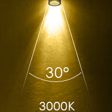 Outdoor Lights: 3 x LED Spotlights Powered Solar Garden Lights Outdoor Waterproof (Warm White)