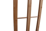 Towel Racks & Holders: Bamboo Towel Bar Metal Holder Rack 3-Tier Freestanding for Bathroom and Bedroom