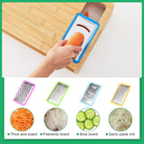 Kitchen Utensils: Large Bamboo Cutting Board and 4 Containers with Mobile Holder gift included for Home Kitchen