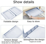 Laptop Stands: Multifunction Laptop Bed Desk with foldable legs for Home Office (Blue)