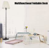 Laptop Stands: Multifunction Laptop Bed Desk with foldable legs for Home Office (Blue)