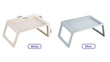 Laptop Stands: Multifunction Laptop Bed Desk with foldable legs for Home Office (White)