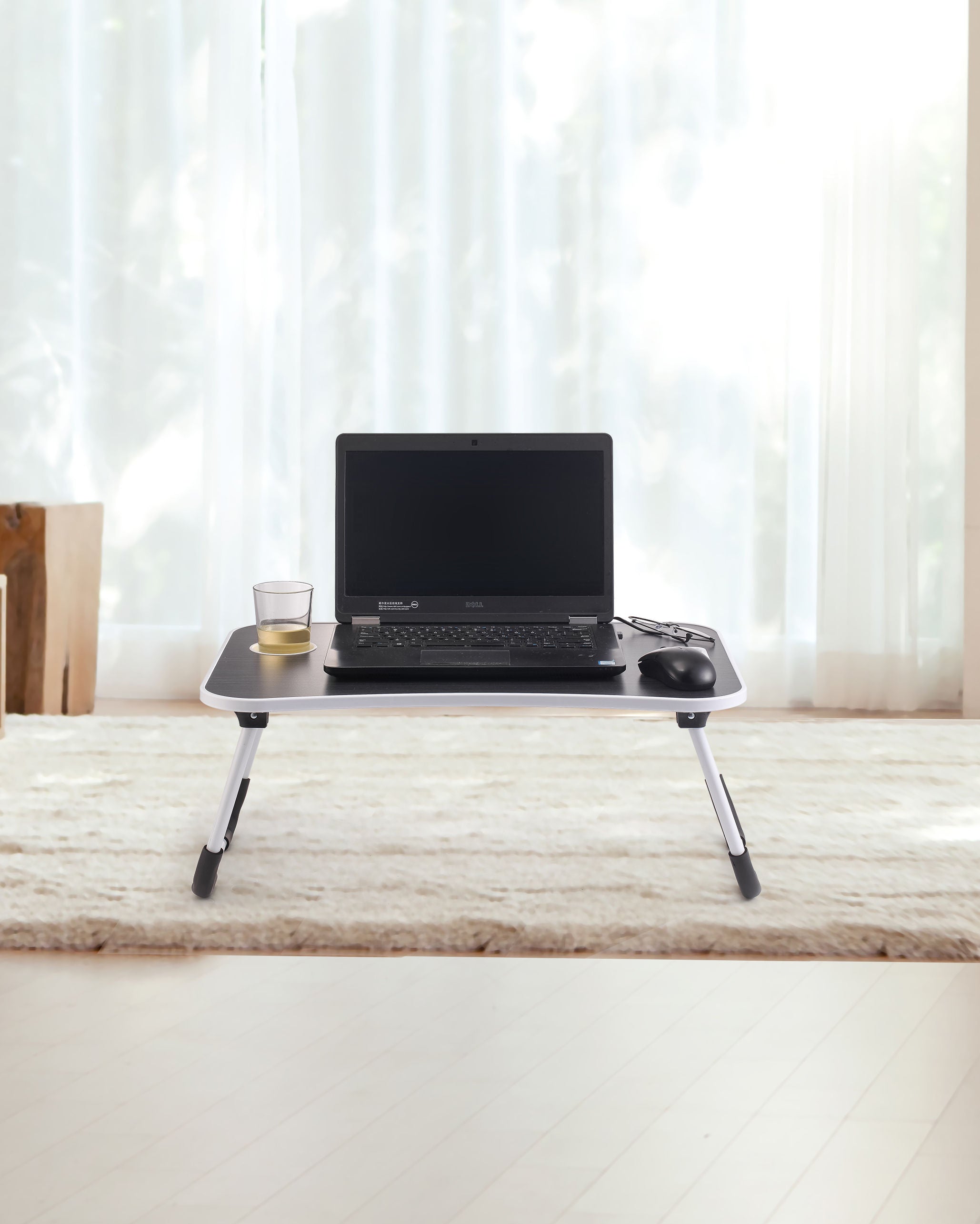 Desks: Laptop Bed Desk with Storage and foldable legs for Adults, Kids & Home Office