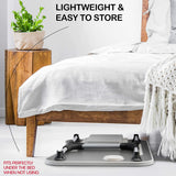 Desks: Laptop Bed Desk with Storage and foldable legs for Adults, Kids & Home Office