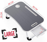 Desks: Laptop Bed Desk with Storage and foldable legs for Adults, Kids & Home Office