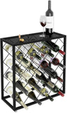 Wine Racks: Freestanding Metal Wine Rack for 25 Bottles