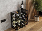 Wine Racks: Freestanding Metal Wine Rack for 25 Bottles