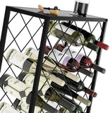 Wine Racks: Freestanding Metal Wine Rack for 25 Bottles