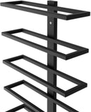 Wine Racks: Metal Wall Mount Wine Rack for Wine Bottles, Liquor, Champagne (Holds 10 Bottles)