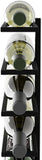 Wine Racks: Metal Wall Mount Wine Rack for Wine Bottles, Liquor, Champagne (Holds 10 Bottles)