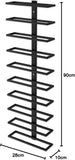 Wine Racks: Metal Wall Mount Wine Rack for Wine Bottles, Liquor, Champagne (Holds 10 Bottles)
