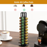 Coffee Machines & Accessories: Coffee Pods Holder Storage Compatible with 40 Nespresso Pods