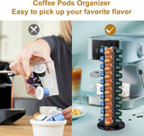 Coffee Machines & Accessories: Coffee Pods Holder Storage Compatible with 40 Nespresso Pods