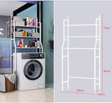 Laundry Storage: CARLA HOME 3-Tier Over Washing Machine Storage Rack for Laundry Room or Kitchen