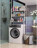 Laundry Storage: CARLA HOME 3-Tier Over Washing Machine Storage Rack for Laundry Room or Kitchen