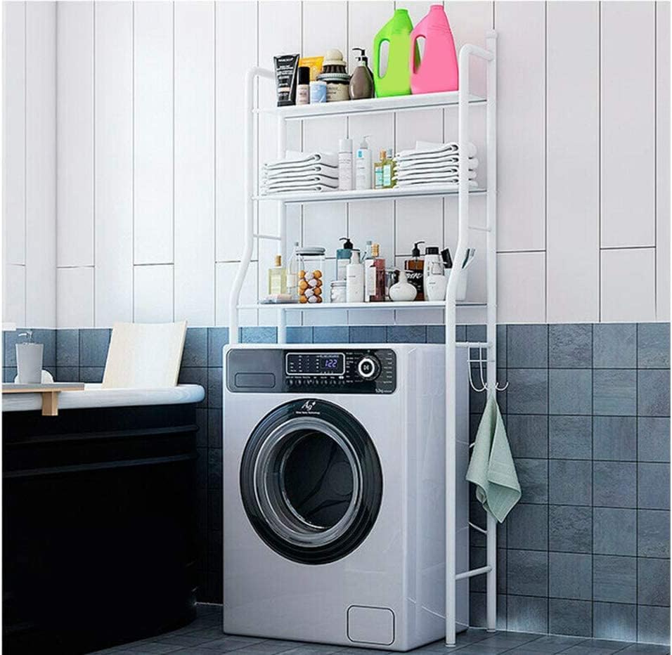 CARLA HOME 3-Tier Over Washing Machine Storage Rack for Laundry Room or Kitchen