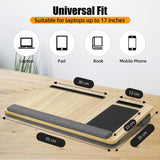 Desk Accessories: CARLA HOME Oversized Portable Lap Desk with Cushion,Mouse Pad, Tablet and Phone Holder which Fits Up to 17 Inch Laptops for Bed or Sofa (Brown)