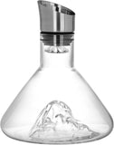 Fridges: CARLA HOME Iceberg Wine Decanter with Aerator Filter and Lid