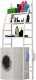 Laundry Storage: CARLA HOME 3-Tier Over Washing Machine Storage Rack for Laundry Room Space Saving, Towels, Detergent & Bathroom Essentials
