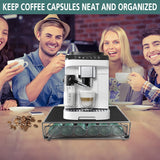 Coffee Machines & Accessories: CARLA HOME K-Cup Coffee Pod Drawer for 36 Coffee Pods Storage for Home Kitchen Counter Organizer