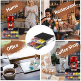 Coffee Machines & Accessories: CARLA HOME K-Cup Coffee Pod Drawer for 72 Coffee Pods Storage for Home Kitchen Counter Organizer