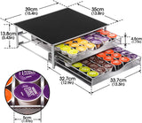 Coffee Machines & Accessories: CARLA HOME K-Cup Coffee Pod Drawer for 72 Coffee Pods Storage for Home Kitchen Counter Organizer