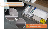 Storage Cabinets: CARLA HOME 3‑Pack Under Desk Storage Drawers Hidden Pull‑Out Organizer for Office & Home