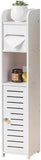 Toilet Paper Holders: CARLA HOME Slim Bathroom Cabinet with Toilet Paper Holder for Toilet or Laundry Room