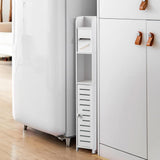 Toilet Paper Holders: CARLA HOME Slim Bathroom Cabinet with Toilet Paper Holder for Toilet or Laundry Room