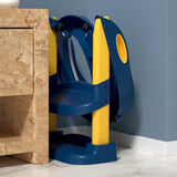 Kid's Tables, Chairs & Seats: CARLA HOME Potty Training Seat with Step Stool Ladder with Anti-Slip Design, Soft Cushion & Foldable Structure for Kids Bathroom Independence