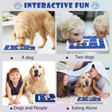 Dog Bowls, Feeders & Waterers: CARLA HOME Interactive Dog Puzzle Toy Slow Feeder Treat Dispenser for Dogs & Cats