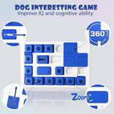 Dog Bowls, Feeders & Waterers: CARLA HOME Interactive Dog Puzzle Toy Slow Feeder Treat Dispenser for Dogs & Cats