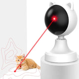 Cat Toys: CARLA HOME Interactive Laser Toy for Cats with Adjustable Angle, USB Rechargeable & 2 Speed Modes