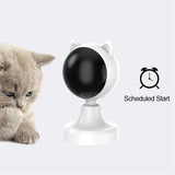 Cat Toys: CARLA HOME Interactive Laser Toy for Cats with Adjustable Angle, USB Rechargeable & 2 Speed Modes