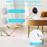Cat Toys: CARLA HOME Interactive Laser Toy for Cats with Adjustable Angle, USB Rechargeable & 2 Speed Modes